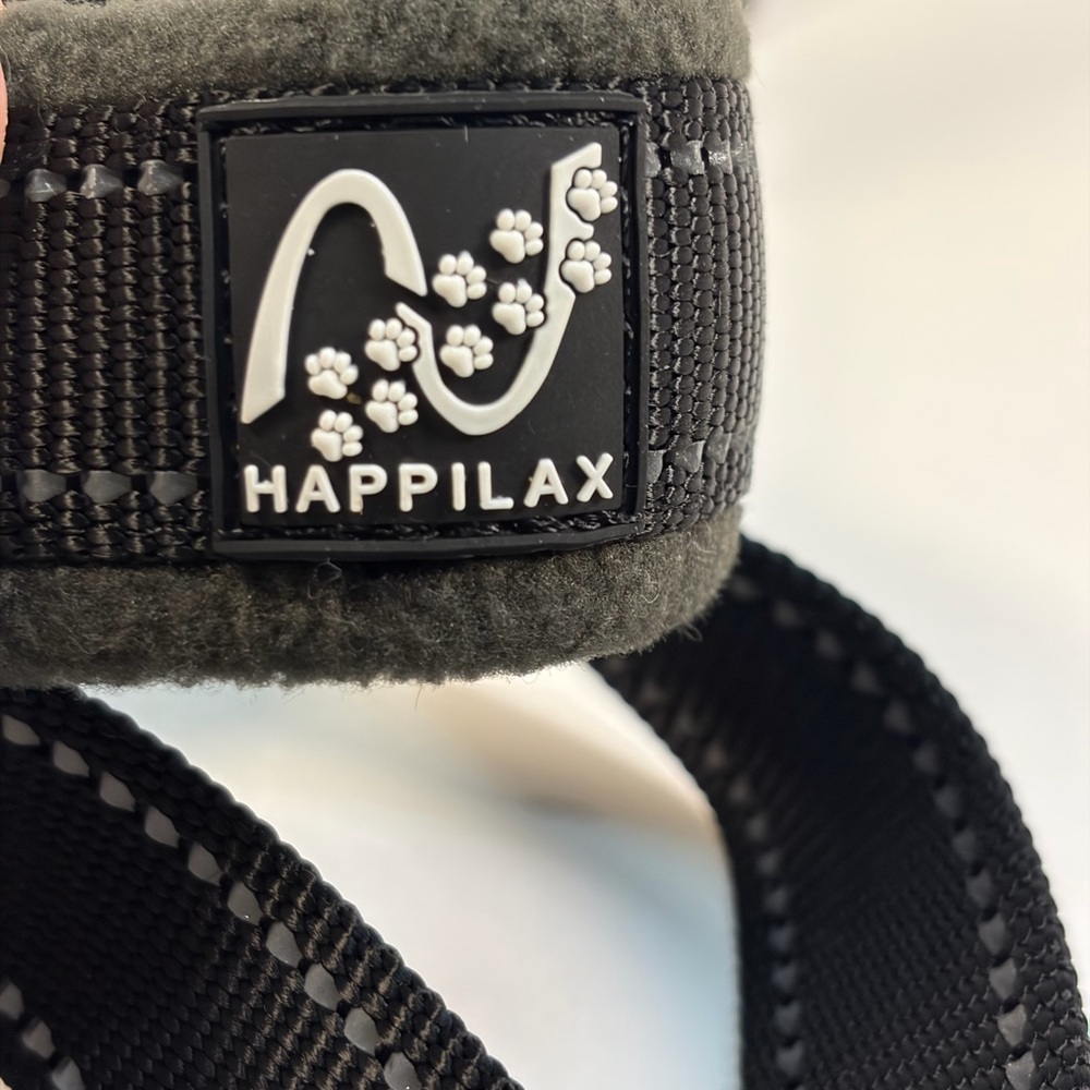 HAPPILAX Medium Padded Dog Collar / Harness Strap – Neoprene – New - Picture 2 of 5